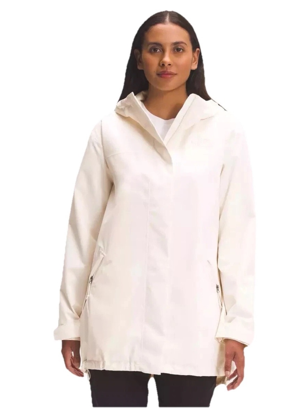 The North Face Women's Voyage Midi waterproof rain jacket Hooded wind proof XL